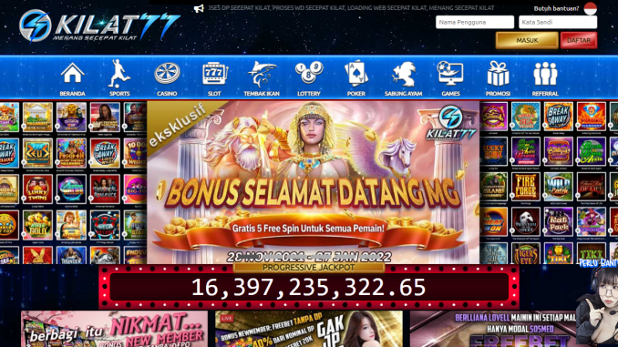 KILAT77 - Agen Judi Slot Online Uang Asli Terpercaya Dan Terbaik Di Indonesia