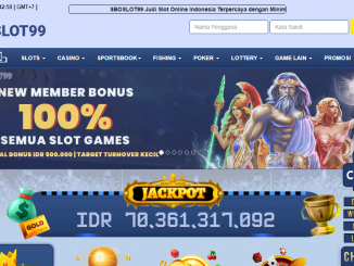 SBOSLOT99 Situs Judi Slot Online Deposit Via Pulsa Terbesar