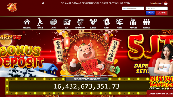Sakti123 Situs Slot Bandar bet Online Terpercaya Indonesia