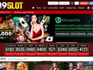 Bandar Situs Judi Slot Online Deposit Pulsa Terlengkap di Indonesia 189slot