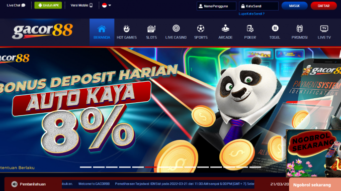 GACOR88 | Kumpulan Situs Judi Slot Online Terbaik di Indonesia dengan Game Slot Pragmatic Play Gacor Tahun 2022