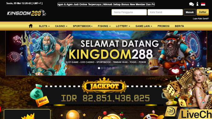 Kingdom288 Situs Judi Mpo Slot Online Deposit Pulsa Tanpa Potongan