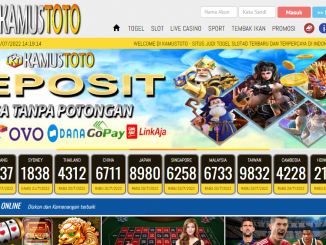 KAMUSTOTO | Situs Judi 4D Slot Online Deposit Pulsa Terpercaya Indonesia
