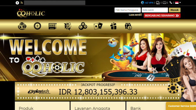 QQHOLIC Situs Judi Slot Online Terpercaya Indonesia