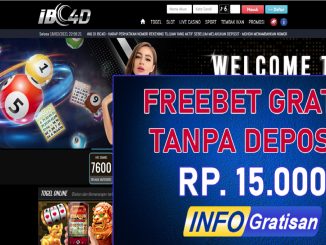 IBC4D Freebet Gratis Tanpa Deposit Terbaru Rp. 15.000