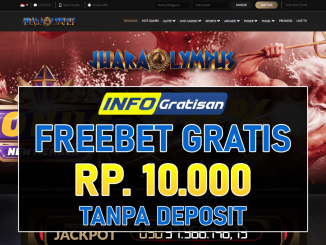 JUARAOLYMPUS – Freebet Gratis Terbaru Rp 10.000 Tanpa Deposit