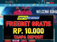 SquidGaming Freebet Gratis Terbaru Rp 10.000 Tanpa Syarat Deposit