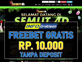 SEMUT4D – Freebet Gratis Terbaru Rp 10.000 Tanpa Deposit