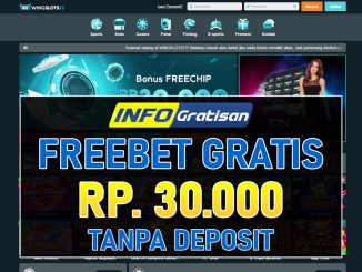 WINGSLOTS77 – Freebet Gratis Terbaru Rp 30.000 Tanpa Syarat Deposit
