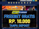 MITRA188 – Freebet Gratis Terbaru Rp 10.000 Tanpa Syarat Deposit