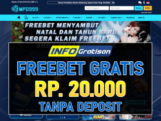 MPO999 – Freebet Gratis Terbaru Rp 20.000 Tanpa Syarat Deposit