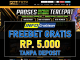 PAWTOTO – Freebet Gratis Terbaru Rp 5.000 Tanpa Deposit