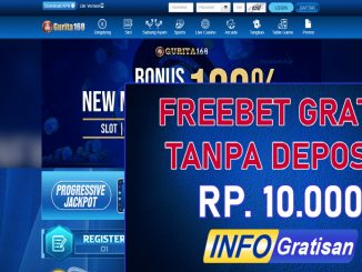 Gurita168 : Freebet Terbaru Gratis Tanpa Deposit Rp 10.000