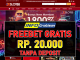 OGSLOT88 Freebet Gratis Terbaru Rp 20.000 Tanpa Syarat Deposit