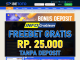 IBETOTO – Freebet Gratis Terbaru Rp 25.000 Tanpa Syarat Deposit