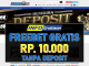 JUNIOR88 – Freebet Gratis Terbaru Rp 10.000 Tanpa Deposit