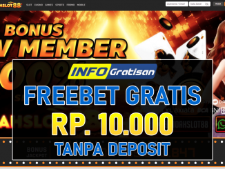 NOAHSLOT88 – Freebet Gratis Terbaru Rp 10.000 Tanpa Deposit