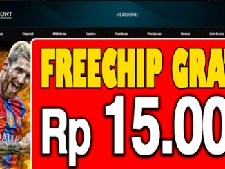 JavaBetSport Freechip Gratis Rp 15.000 Tanpa Deposit