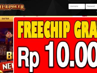 GilaPoker Freechip Gratis Rp 10.000 Tanpa Deposit