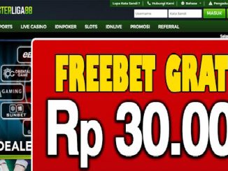 MasterLiga88 Freebet Gratis Rp 30.000 Tanpa Deposit