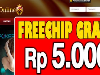 JavaOnline88 Freechip Gratis Rp 5.000 Tanpa Deposit
