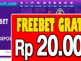 AsiaPlay99.com Freebet Gratis 20.000 Tanpa Deposit