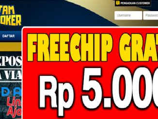 KetamPoker Freechip Gratis Rp 5.000 Tanpa Deposit